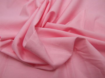 Tissu de coton rose du tissu 100 de robe/rideau par la cour 120gsm