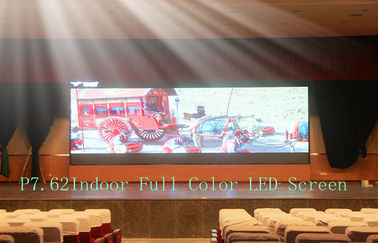 Lancement visuel flexible P7.62mm de pixel de panneaux d'écran de l'événement commercial léger LED