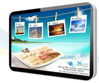 Affichage de la publicité de seul de Digital de support ultra mince de 18,5 pouces d'affichage à cristaux liquides d'écran affichage à cristaux liquides de Signage/aéroport