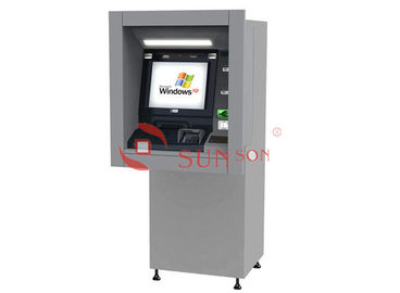 Machine financière d'atmosphère de kiosque d'opérations bancaires de service d'individu de bâti de mur par le mur