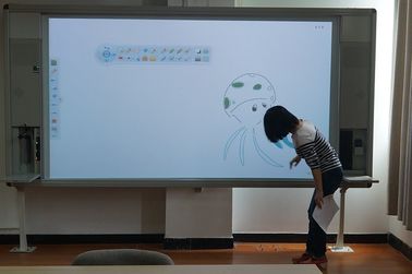 120inch sèchent effacer le panneau d'écriture interactif, tableau blanc interactif de Digital