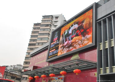 Polychrome de location d'affichage à LED De publicité extérieure de l'IMMERSION P16 pour vie de centre commercial la longue