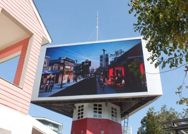 Carte vidéo élevée de haute résolution de la publicité d'écran de la manière LED de l'affichage à LED 2R1G1B P10
