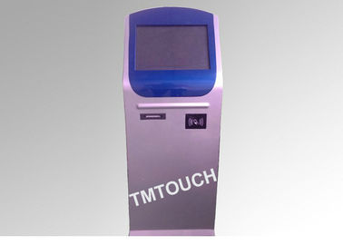 Kiosque interactif fait sur commande droit de l'information multifonctionnel avec le lecteur de cartes d'imprimante thermique