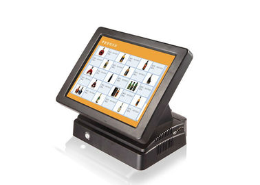 Position terminale en ligne de caisse enregistreuse de système TFT LCD de position pour le bureau de caissier