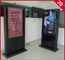 Haute résolution flexible de kiosque d'affichage à cristaux liquides d'affichage numérique interactif extérieur de signage