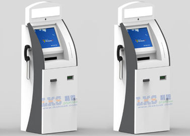 Kiosque de paiement d'accepteur de Telekiosk Bill d'imprimante à laser A4, lecteur de cartes sans fil d'USB MSR de 3 voies