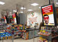 Écrans de visualisation numériques de signage d'affichage à cristaux liquides de vente au détail pour le centre commercial et le supermarché