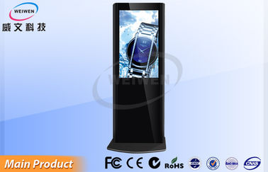 Affichage à cristaux liquides imperméable de haute résolution du réseau 3G de support de seul de Digital affichage flexible de Signage