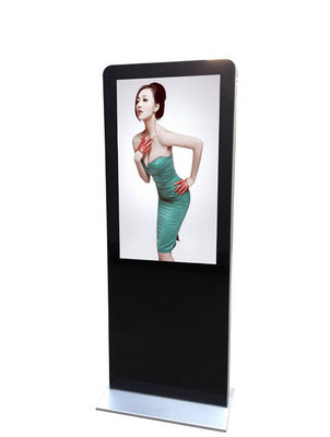 Plancher androïde d'OS tenant le Signage d'affichage à cristaux liquides Digital avec la fonction d'écran tactile d'IR