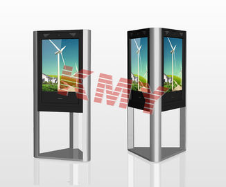 42" seul affichage à cristaux liquides de support annonçant le Signage debout libre de Digital de kiosque