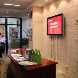 Moniteur fixé au mur d'écran tactile d'affichage à cristaux liquides de Signage de Digital de lobby commercial