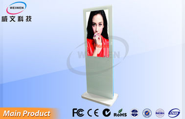 Kiosque multi 46inch Infared blanc de signe du support LED Digital de contact pour des aéroports