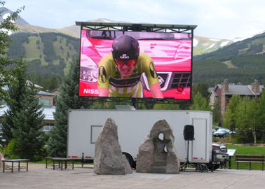 Masque absorbant léger mené extérieur électronique ultra mince d'écran de visualisation des panneaux de publicité p16