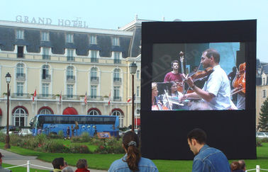 SMD 3 dans les panneaux de 1 de la publicité mur visuels menés extérieurs d'affichage P10, économie d'énergie
