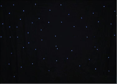Tissu d'étoile de RGBW Christamas LED avec la lumière de scintillement, écran flexible de LED