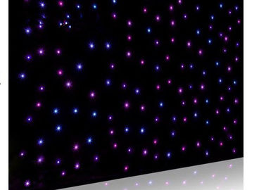 Tissu d'étoile de RGBW Christamas LED avec la lumière de scintillement, écran flexible de LED