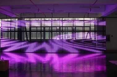 Écran d'intérieur du fond d'étape d'affichage de rideau en P18 LED 1R1G1B LED