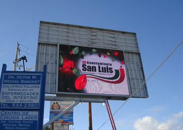 La rue multi des médias RVB P10 annonçant le panneau d'affichage d'affichage à LED Le moulage mécanique sous pression HD
