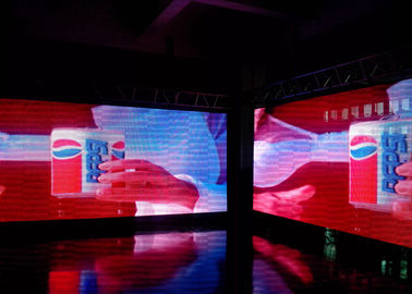 P10 annonçant l'affichage à LED Embarque des médias multi de LED d'écran visuel d'intérieur de mur