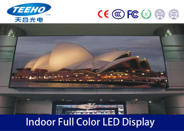 Écran de publicité d'intérieur polychrome de location 1R1G1B P7.62, 1000Hz d'affichage à LED