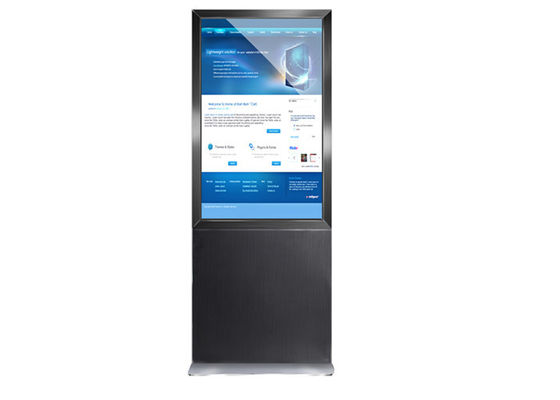 Affiche multipoint interactive de Signage de Digital d'aéroport
