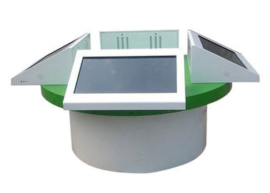 Plate-forme fonctionnante interactive de médias multi pour le centre de service financier