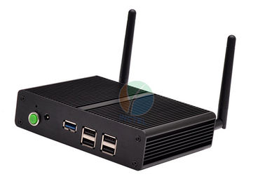 Caisse Fanless micro Fanless de l'ordinateur 2.166Ghz de WiFi 300M USB 3,0 de PC du noyau XBMC du quadruple N3520