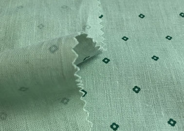 Nouveauté tissu 100% de couture de tissus vert/bleu de coton