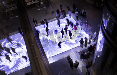 Alliage d'aluminium mené d'intérieur LED Dance Floor d'écran d'Epistar SMD 3 In1 P6